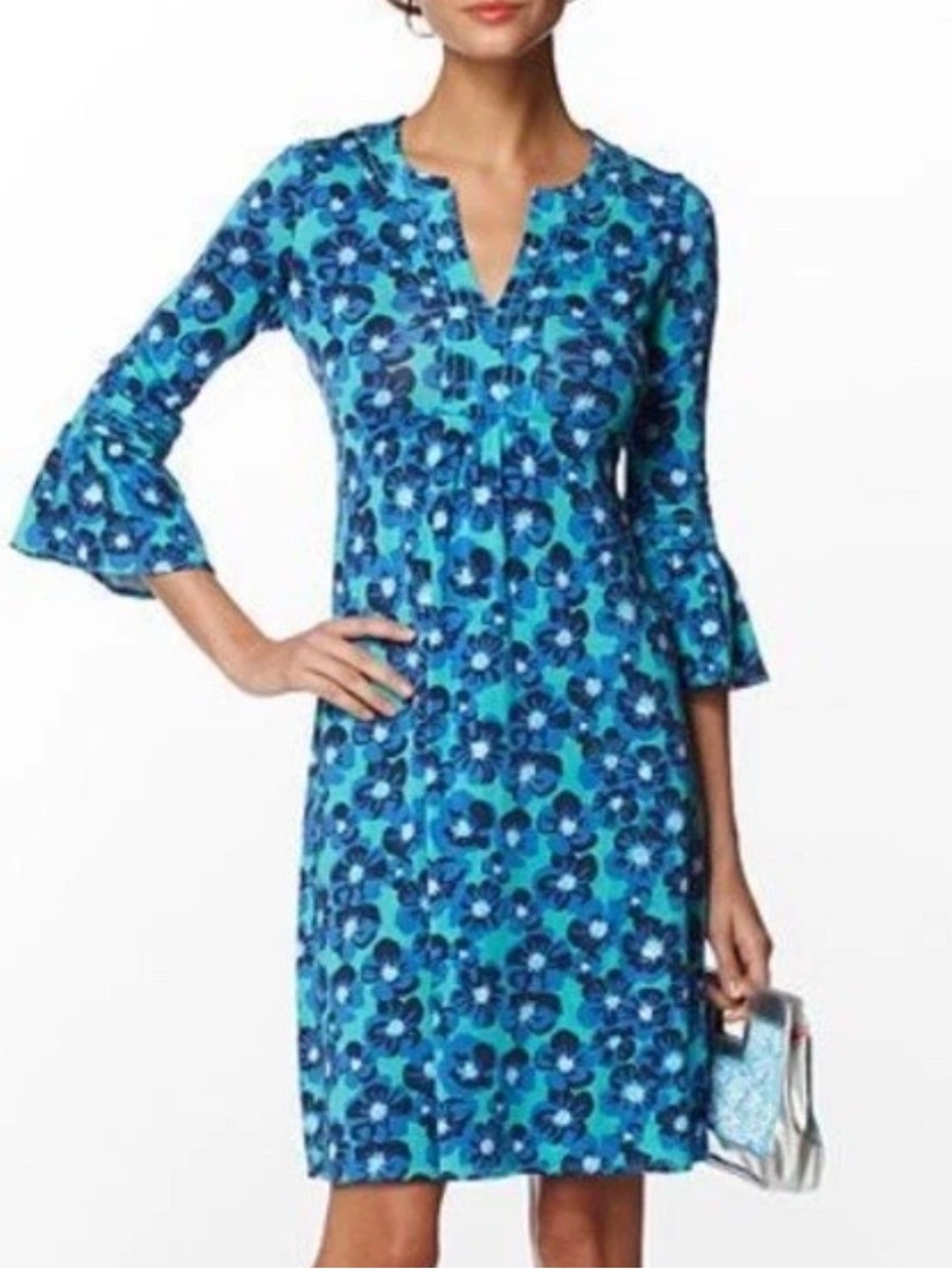 Lilly Pulitzer Twyla Lagoon green build me up dress size XS